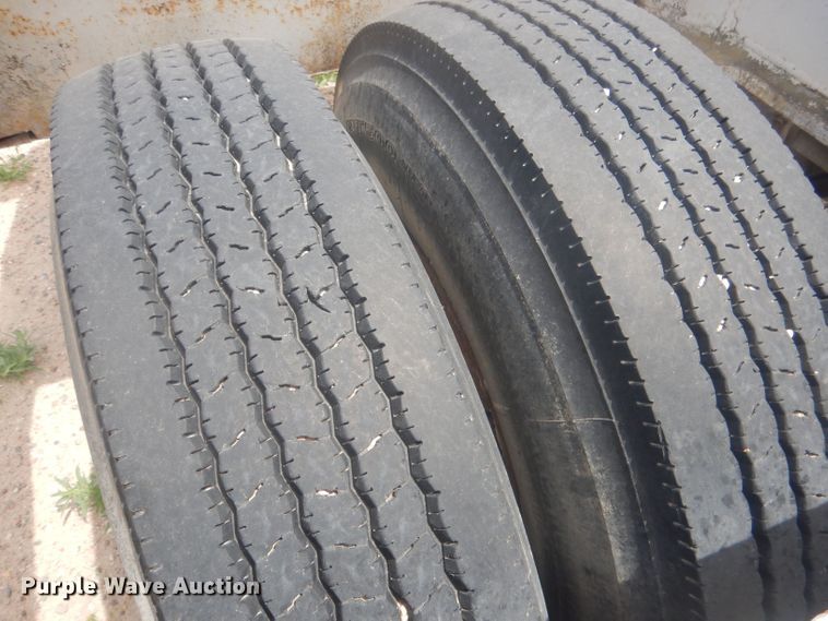 image for item HU9419 1996 Shop built  drop deck equipment trailer