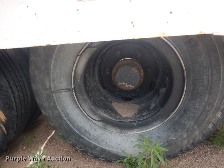 image for item HU9419 1996 Shop built  drop deck equipment trailer