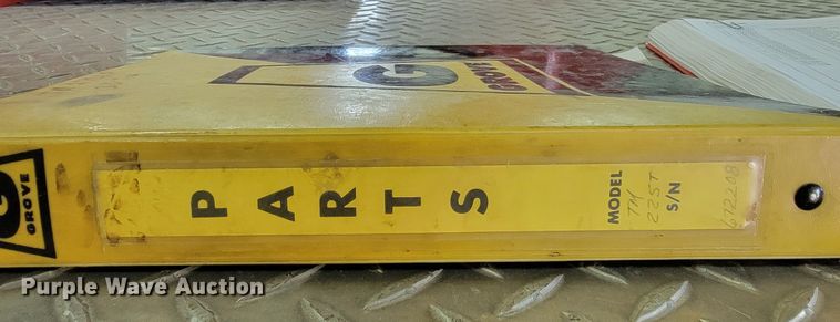 image for item JG9808 1970 Grove TM275LP  crane