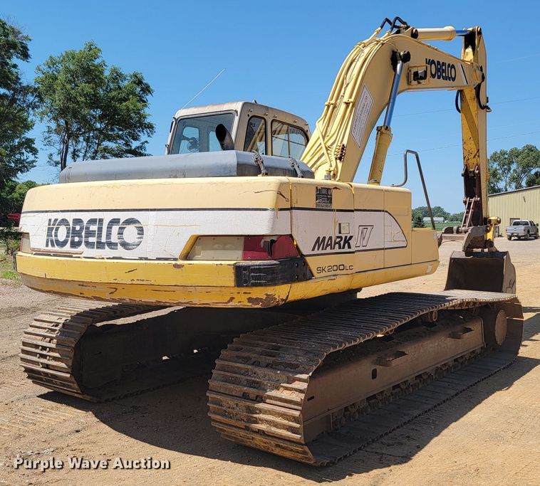 image for item JG9810 1996 Kobelco SK200LC Mark IV  excavator