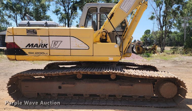 image for item JG9810 1996 Kobelco SK200LC Mark IV  excavator