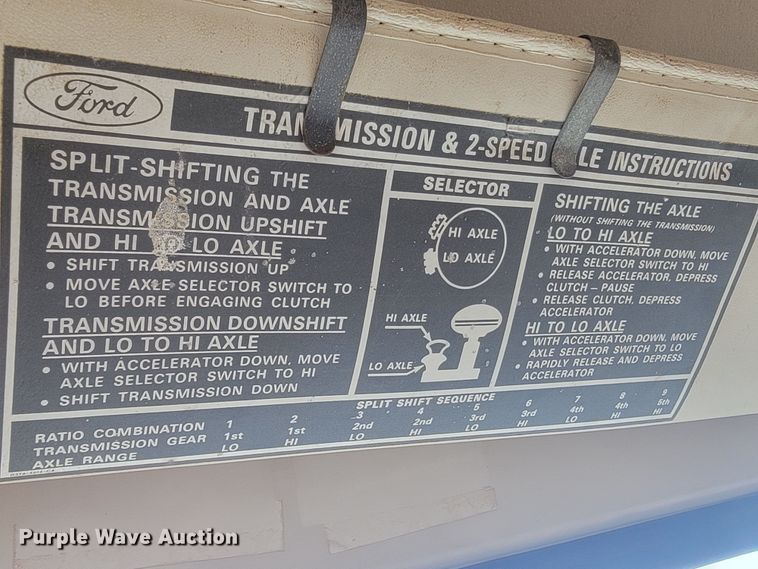 image for item JG9825 1979 Ford F700  utility / service truck