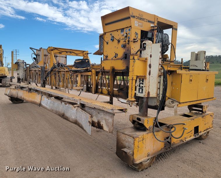 image for item JG9826 Gomaco TC400  texture/curing machine