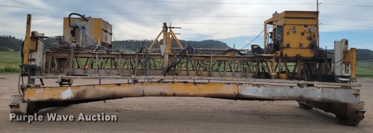 image for item JG9826 Gomaco TC400  texture/curing machine