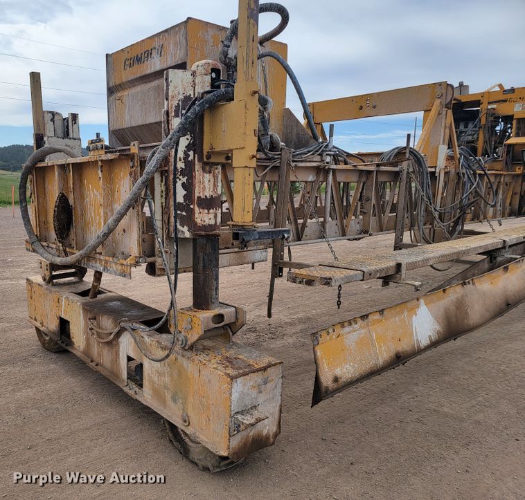 image for item JG9826 Gomaco TC400  texture/curing machine