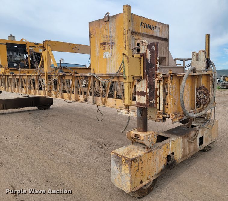 image for item JG9826 Gomaco TC400  texture/curing machine