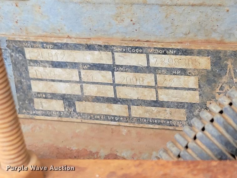 image for item JG9826 Gomaco TC400  texture/curing machine