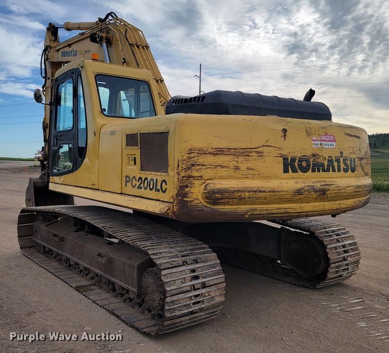image for item JG9828 1996 Komatsu PC200LC-6LC  excavator