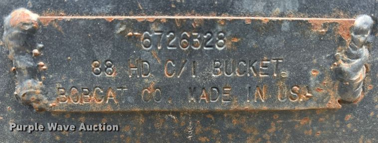 image for item JM9291 Bobcat 88 HD C/I  skid steer bucket