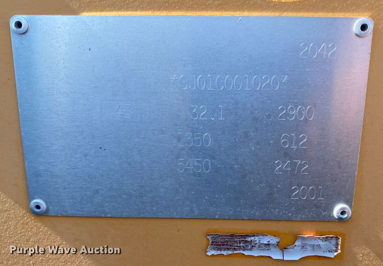 image for item JU9265 2001 Mustang 2042  skid steer loader