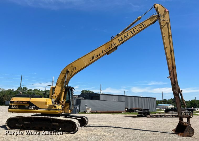 image for item KC9839 1999 Caterpillar 322BL  long reach excavator