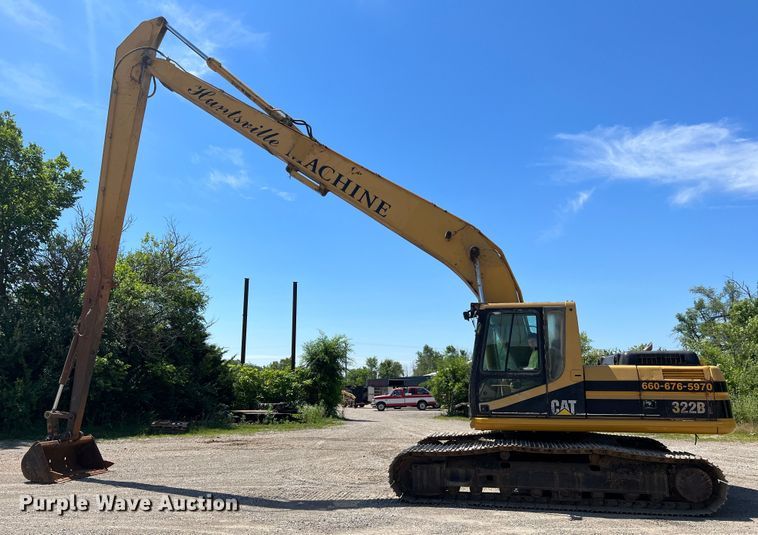 image for item KC9839 1999 Caterpillar 322BL  long reach excavator