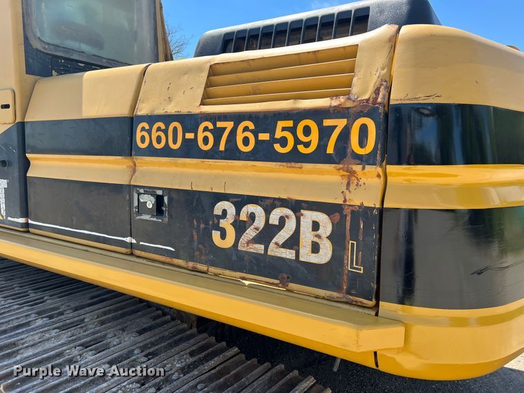 image for item KC9839 1999 Caterpillar 322BL  long reach excavator