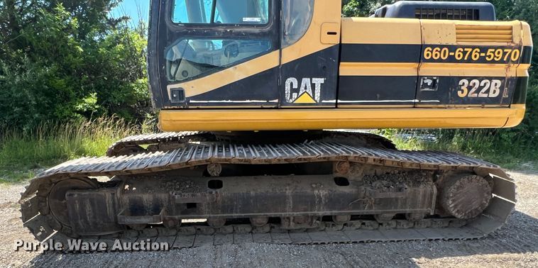 image for item KC9839 1999 Caterpillar 322BL  long reach excavator