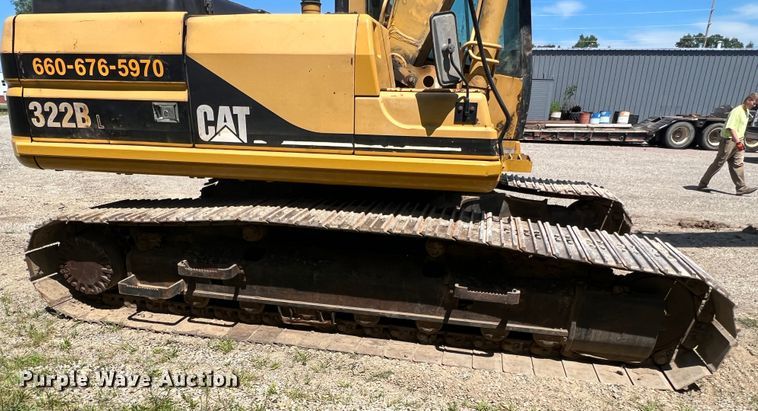 image for item KC9839 1999 Caterpillar 322BL  long reach excavator