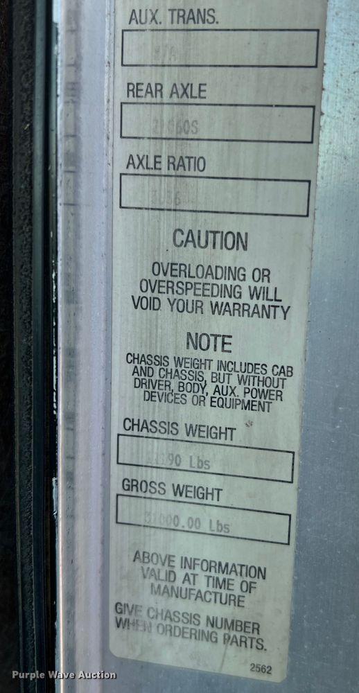 image for item KC9847 1995 Kenworth T300  utility / service truck