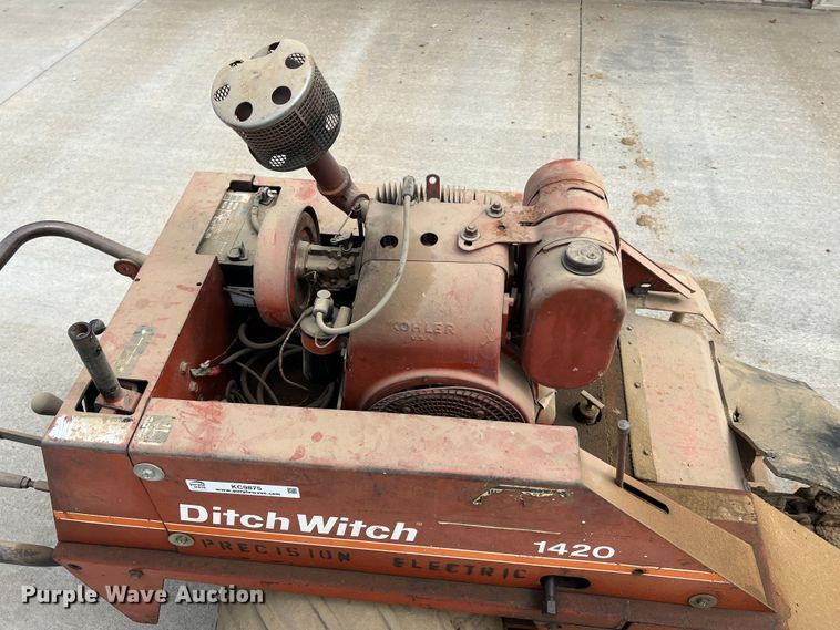 image for item KC9875 Ditch Witch 1420  trencher