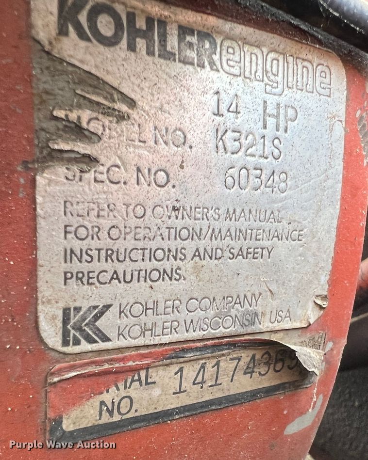 image for item KC9875 Ditch Witch 1420  trencher