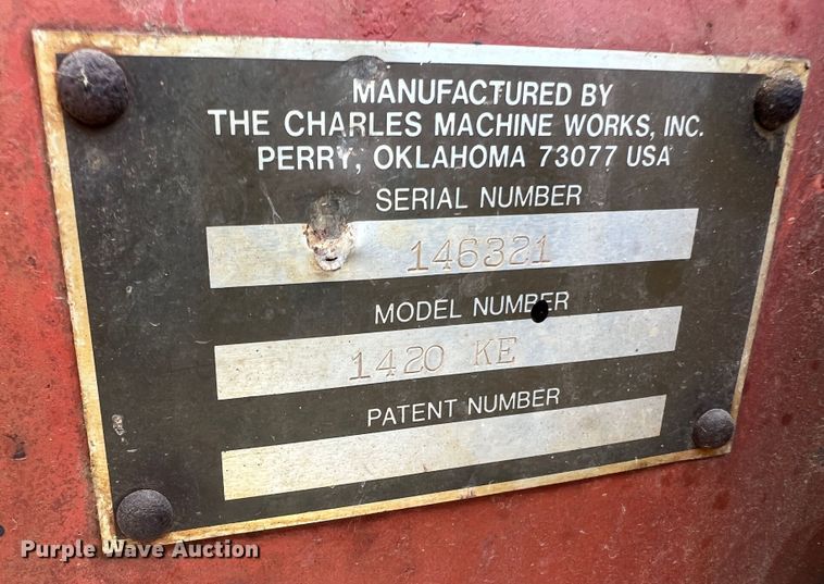 image for item KC9875 Ditch Witch 1420  trencher