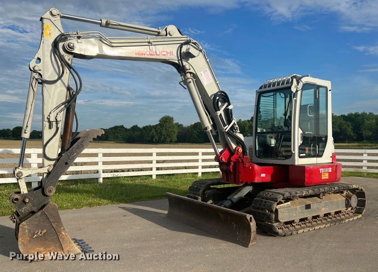 image for item KC9879 2008 Takeuchi TB180FR  excavator