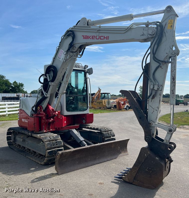 image for item KC9879 2008 Takeuchi TB180FR  excavator