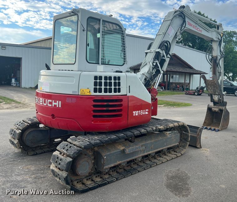 image for item KC9879 2008 Takeuchi TB180FR  excavator