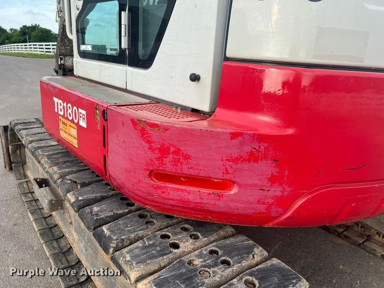 image for item KC9879 2008 Takeuchi TB180FR  excavator