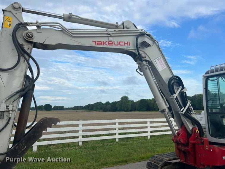 image for item KC9879 2008 Takeuchi TB180FR  excavator
