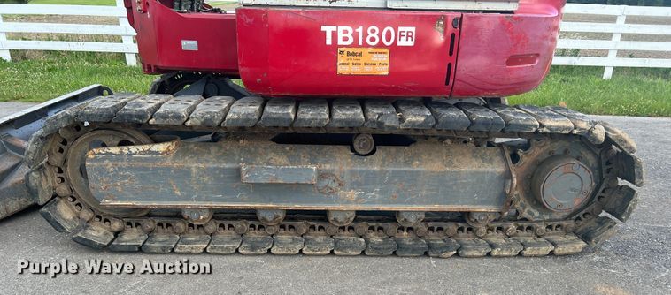 image for item KC9879 2008 Takeuchi TB180FR  excavator