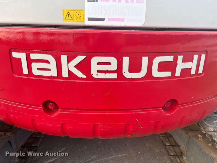 image for item KC9879 2008 Takeuchi TB180FR  excavator