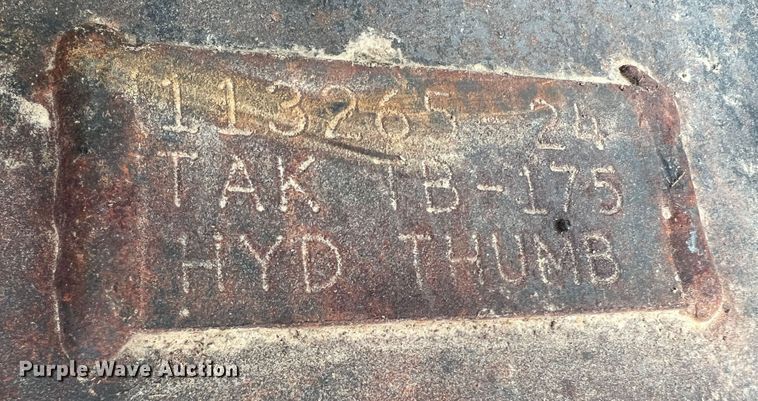 image for item KC9879 2008 Takeuchi TB180FR  excavator