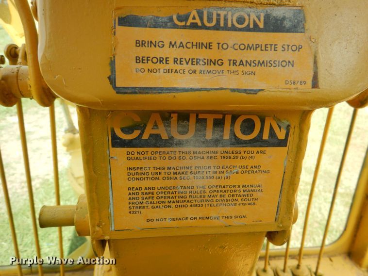 image for item KJ9854 1992 Galion A-550  motor grader