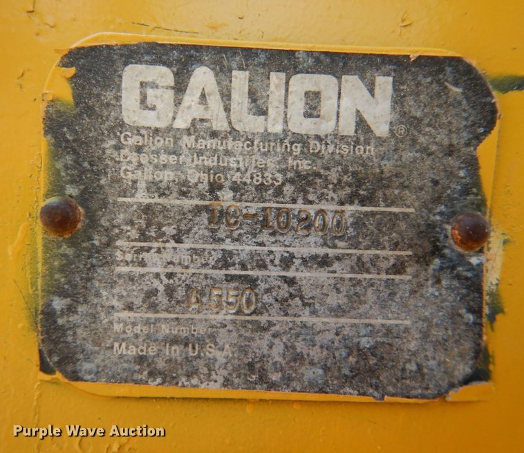 image for item KJ9854 1992 Galion A-550  motor grader