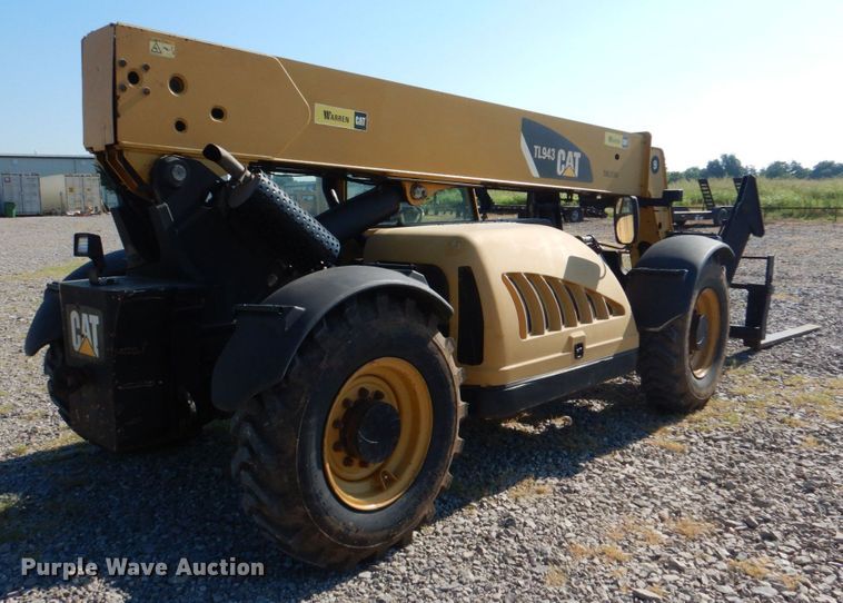 image for item KJ9859 2008 Caterpillar TL943  telehandler