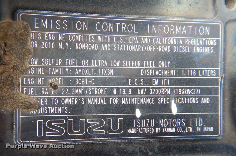 image for item KN9819 2011 Crafco E-Z 1000  melter applicator