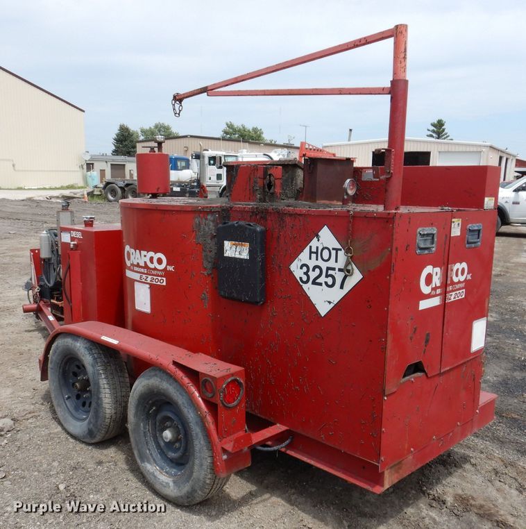 image for item KN9820 Crafco E-Z 200  melter applicator