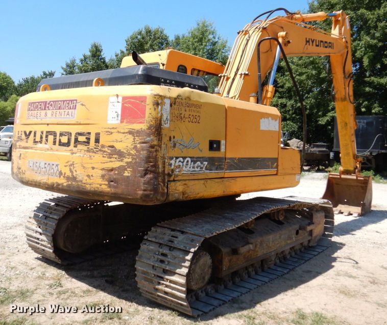 image for item KR9201 2005 Hyundai Robex 160LC-7  excavator