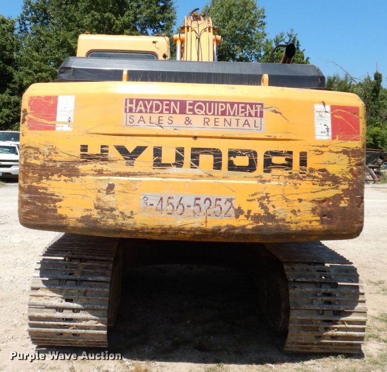 image for item KR9201 2005 Hyundai Robex 160LC-7  excavator