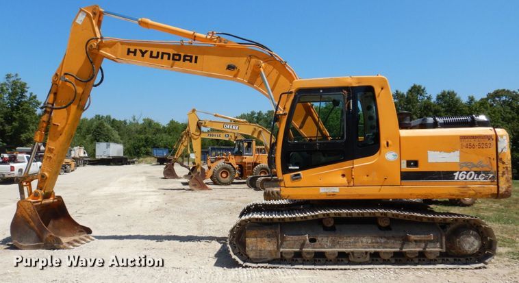 image for item KR9201 2005 Hyundai Robex 160LC-7  excavator