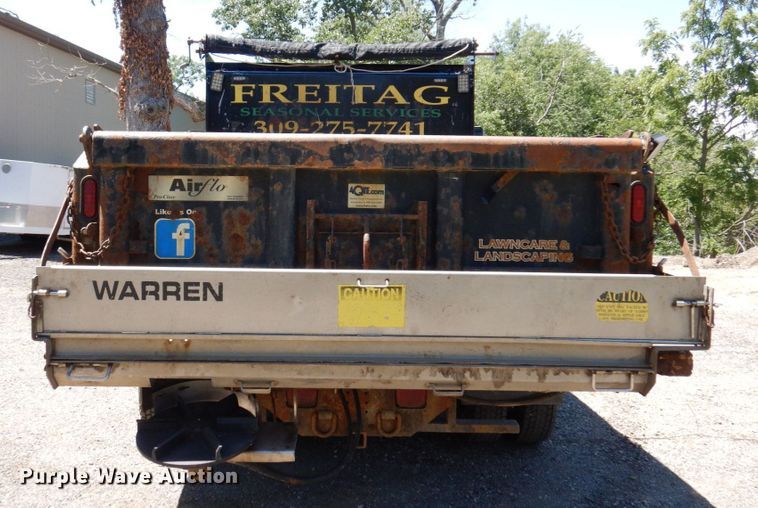 image for item KR9208 2003 GMC C4500  dump flatbed truck