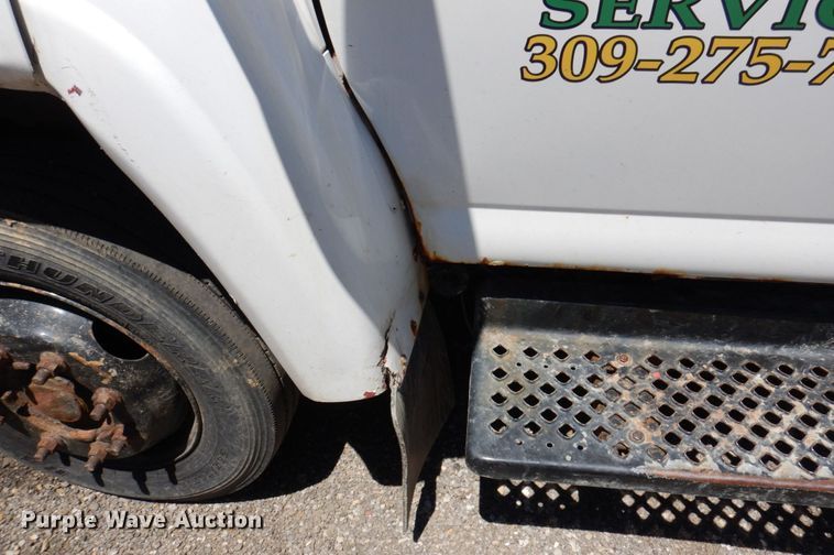 image for item KR9208 2003 GMC C4500  dump flatbed truck