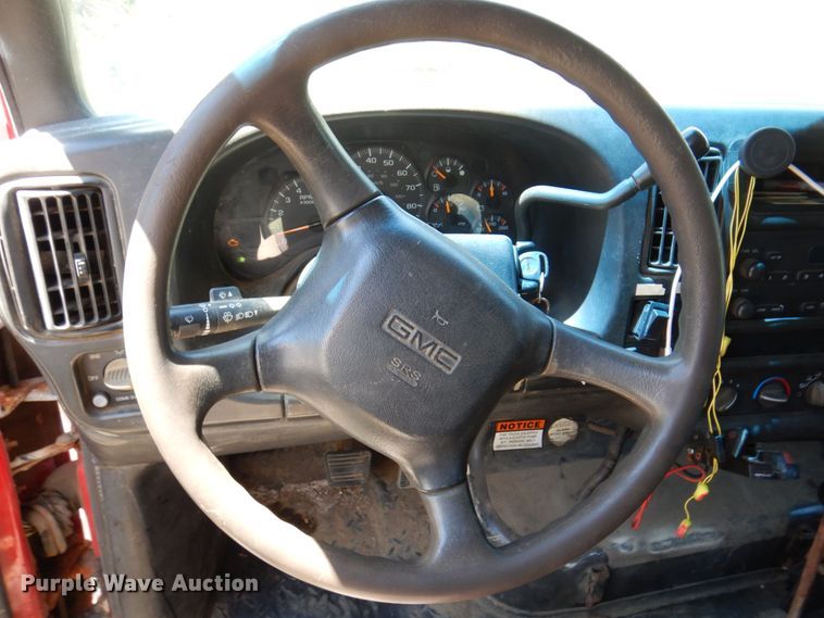 image for item KR9208 2003 GMC C4500  dump flatbed truck