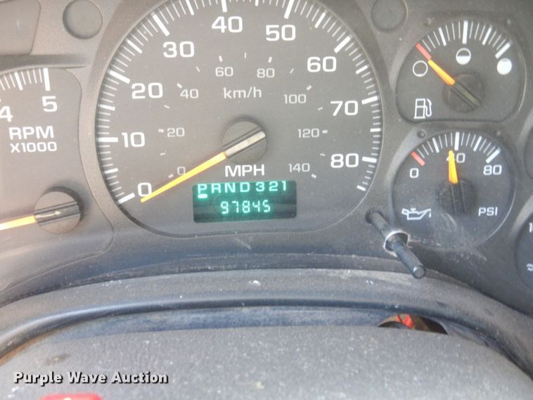 image for item KR9208 2003 GMC C4500  dump flatbed truck