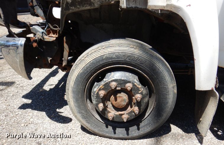 image for item KR9208 2003 GMC C4500  dump flatbed truck