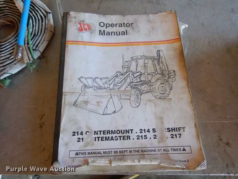 image for item KR9210 1994 JCB 215  backhoe