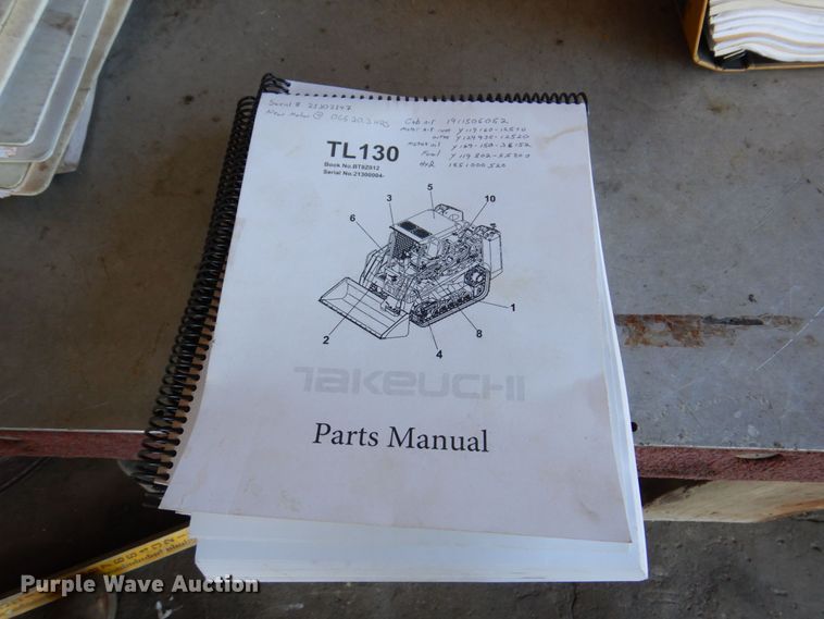 image for item KR9211 2004 Takeuchi TL130  tracked skid steer loader