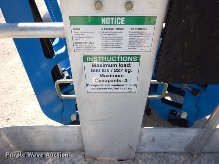 image for item KR9250 2008 Genie TZ34  boom lift