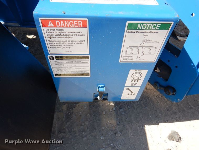 image for item KR9250 2008 Genie TZ34  boom lift