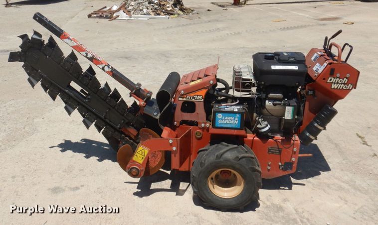 image for item KR9257 2012 Ditch Witch RT16  trencher