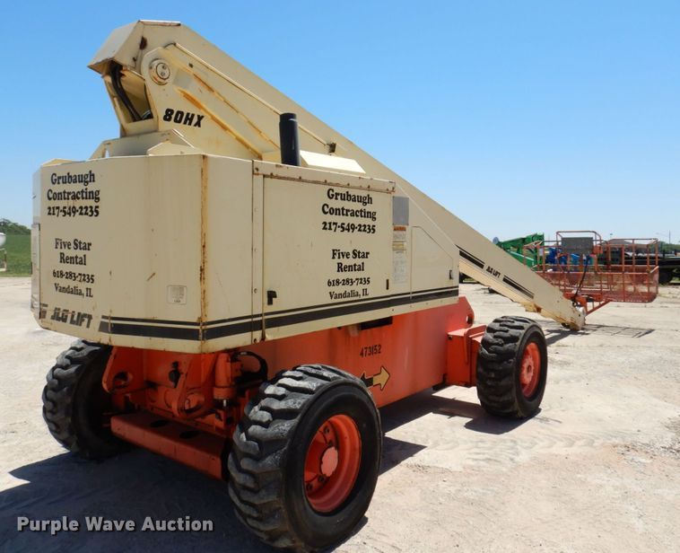 image for item KR9260 1997 JLG 80HX  boom lift